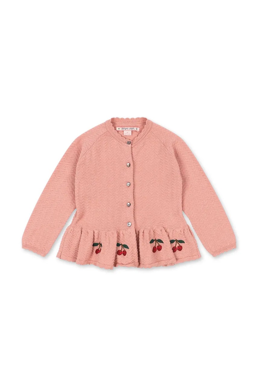 Cardigan din bumbac pentru copii CYPRES CARDIGAN GOTS de la konges sløjd Cardigan din bumbac pentru copii CYPRES CARDIGAN GOTS de la konges sløjd