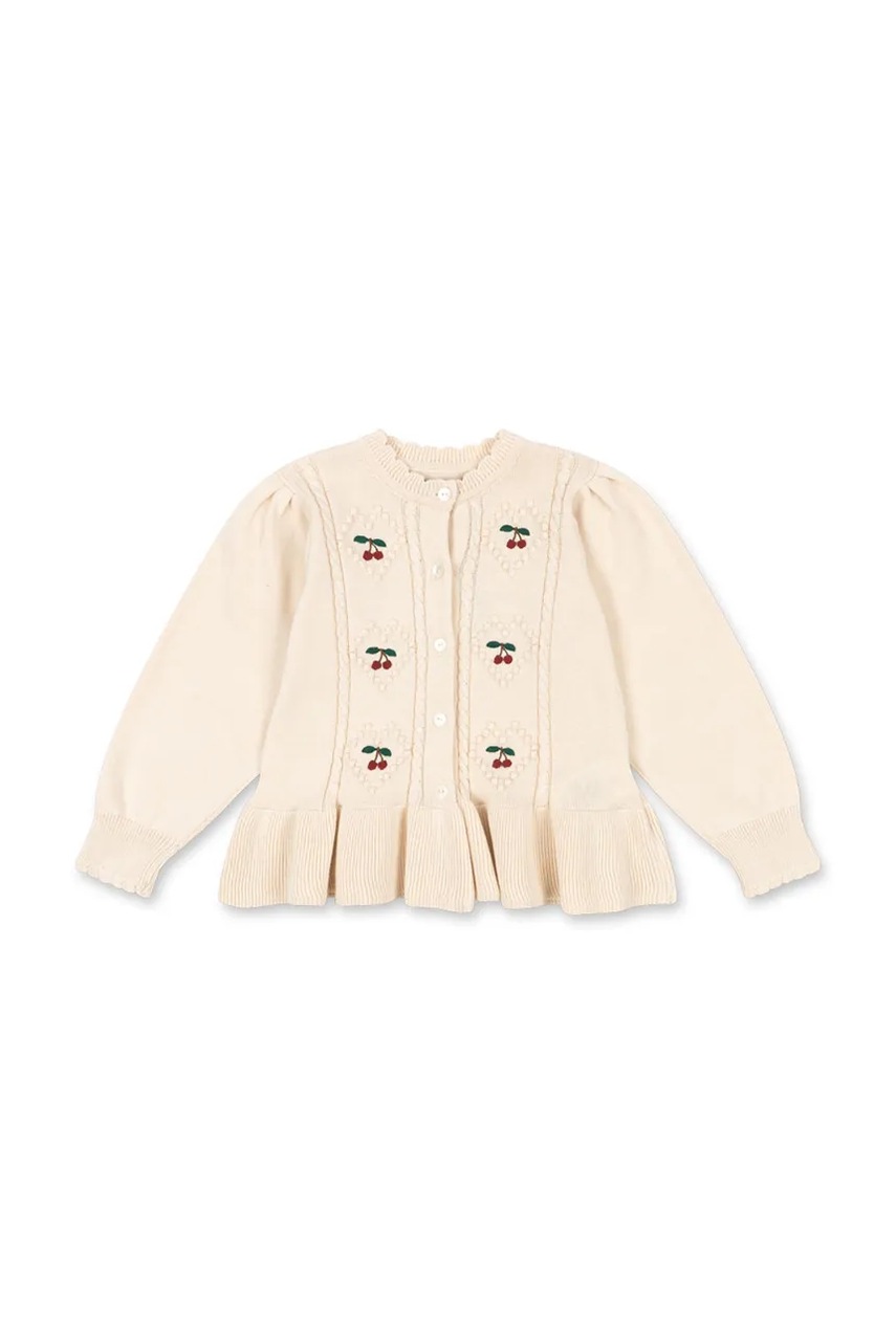 Konges sløjd CARDIGAN din bumbac organic pentru copii SOLEIL CARDIGAN GOTS Konges sløjd CARDIGAN din bumbac organic pentru copii SOLEIL CARDIGAN GOTS
