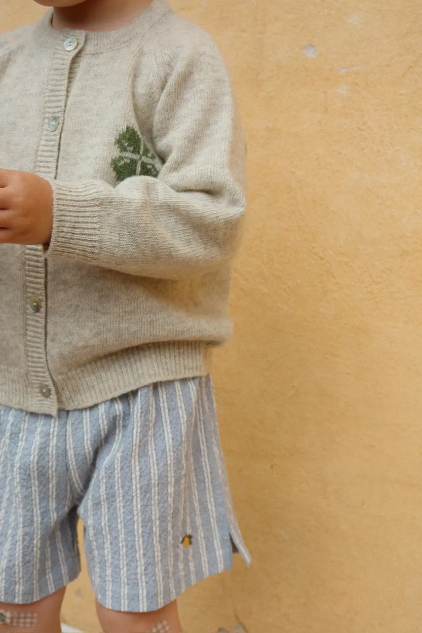 Cardigan de lână pentru copii BILLI KNIT CARDIGAN konges sløjd Cardigan de lână pentru copii BILLI KNIT CARDIGAN konges sløjd