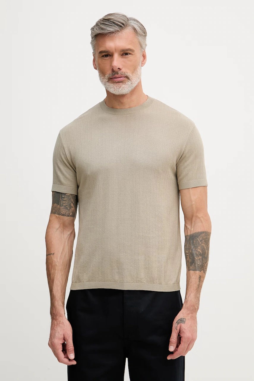 Tricou bărbați armani exchange din bumbac Tricou bărbați armani exchange din bumbac