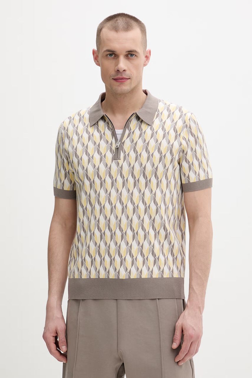 Hugo polo tricotat pentru bărbați Seomo Hugo polo tricotat pentru bărbați Seomo