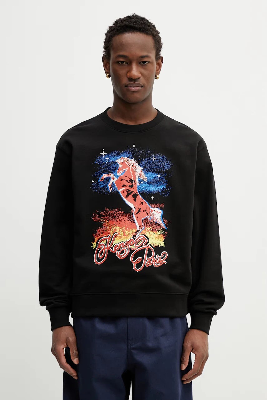 Hanorac kenzo din bumbac Hanorac kenzo din bumbac
