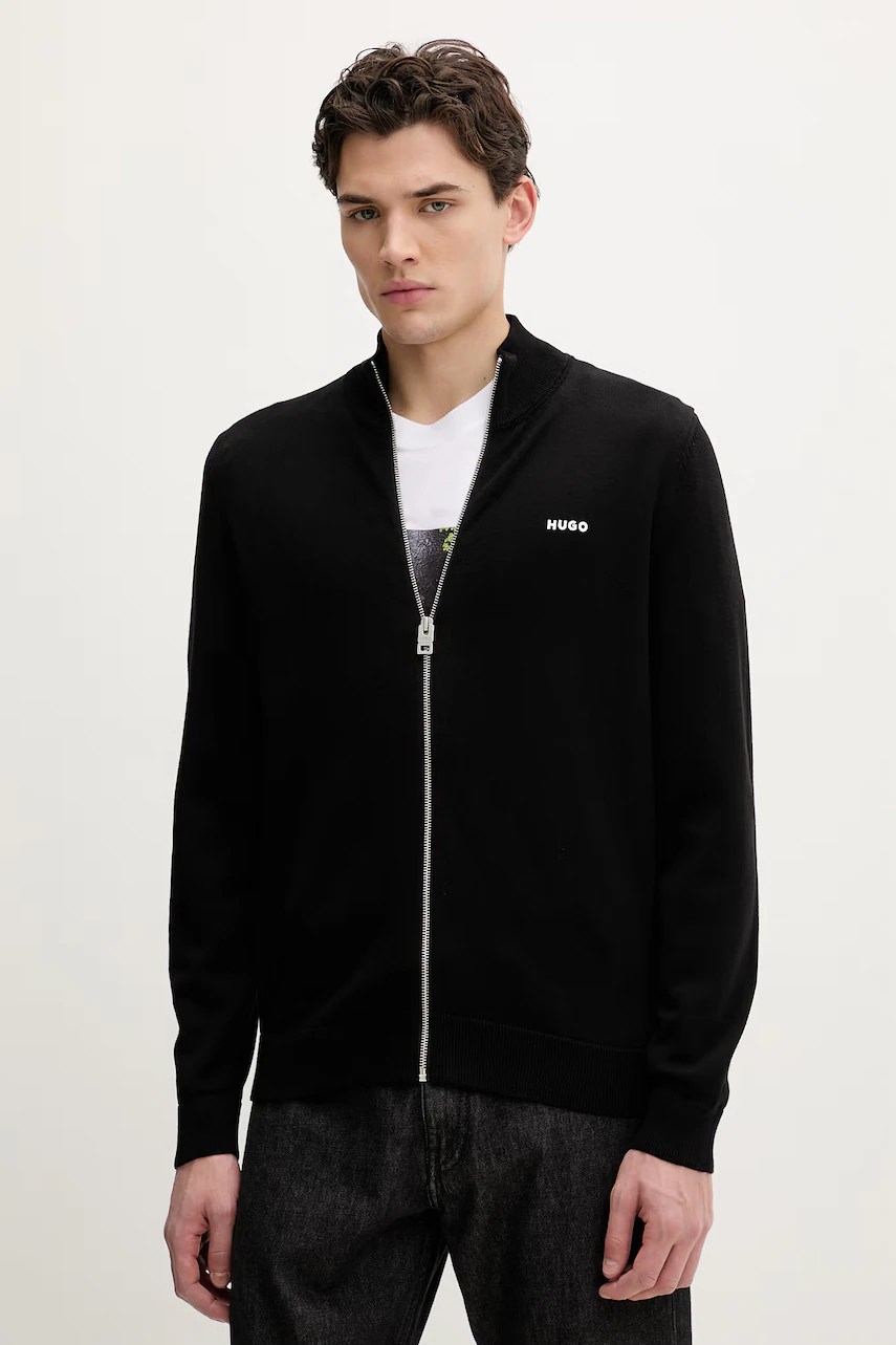 Cardigan HUGO din bumbac san jacomo-c Cardigan HUGO din bumbac san jacomo-c