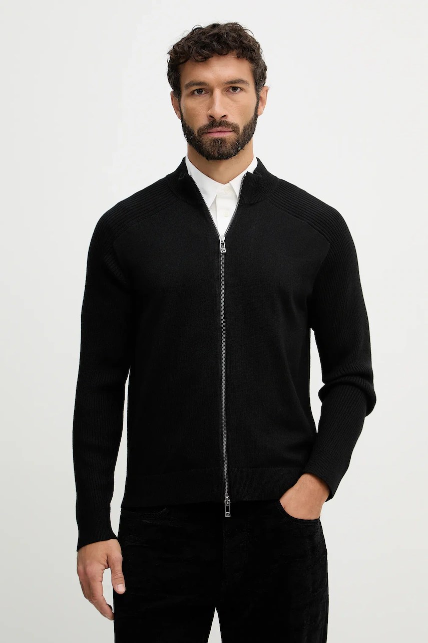 Cardigan armani exchange din amestec de lână Cardigan armani exchange din amestec de lână
