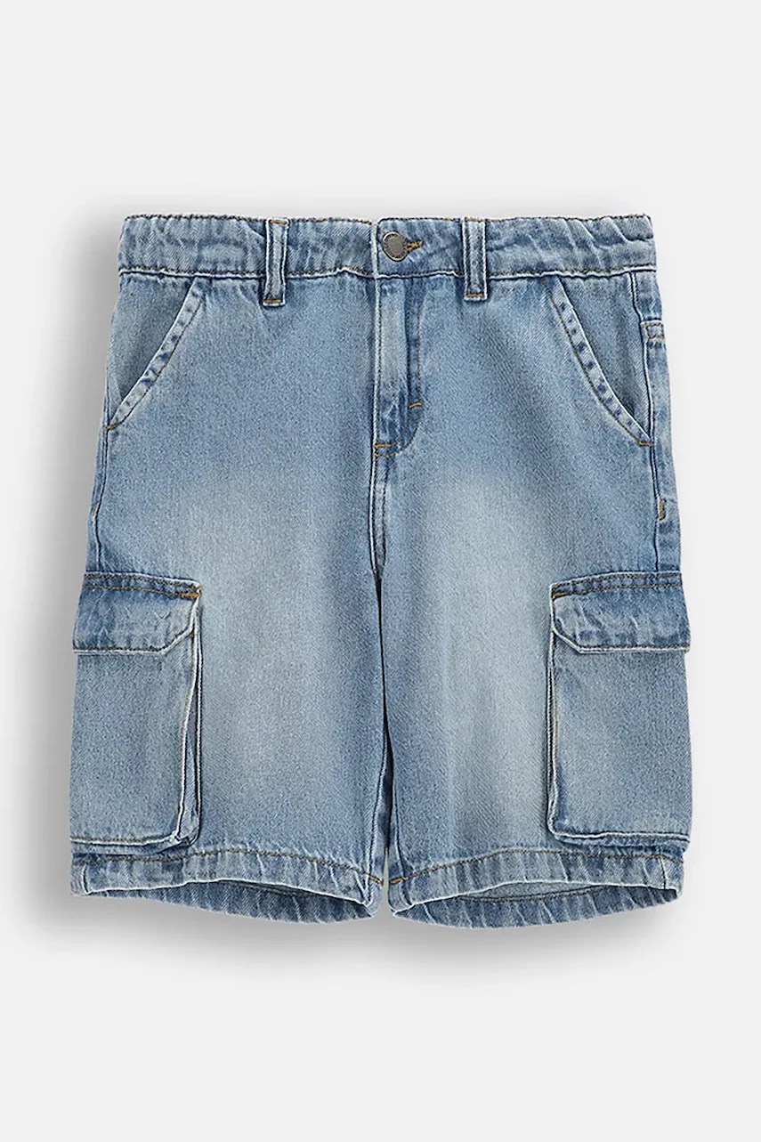 Pantaloni scurți coccodrillo din bumbac pentru copii Pantaloni scurți coccodrillo din bumbac pentru copii