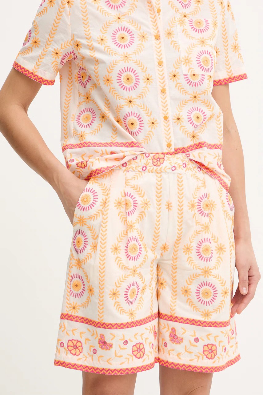 Pantaloni scurți din bumbac twinset Pantaloni scurți din bumbac twinset