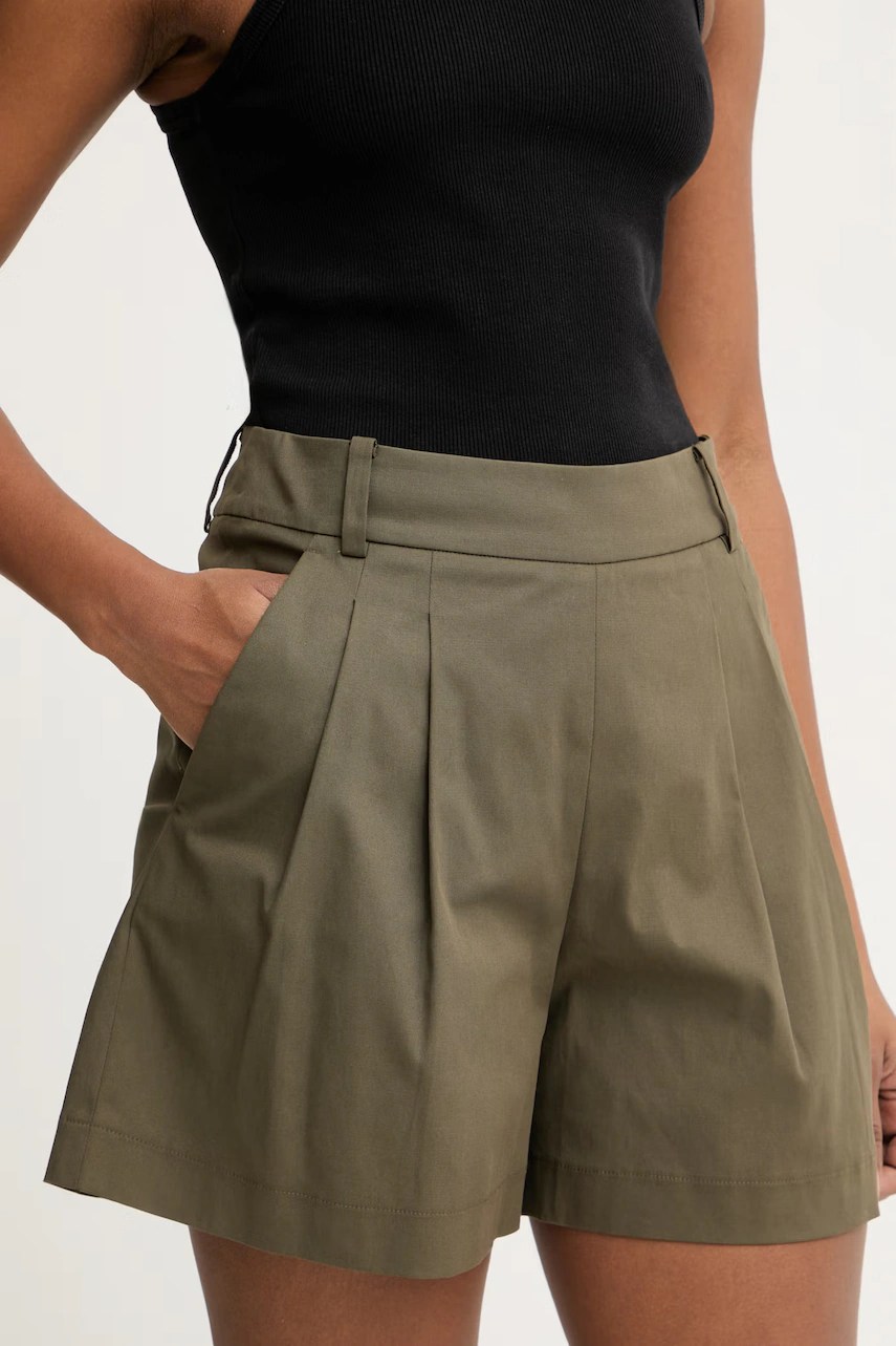 Luisa Spagnoli pantaloni scurți de damă din bumbac cu elastan Altalena Luisa Spagnoli pantaloni scurți de damă din bumbac cu elastan Altalena