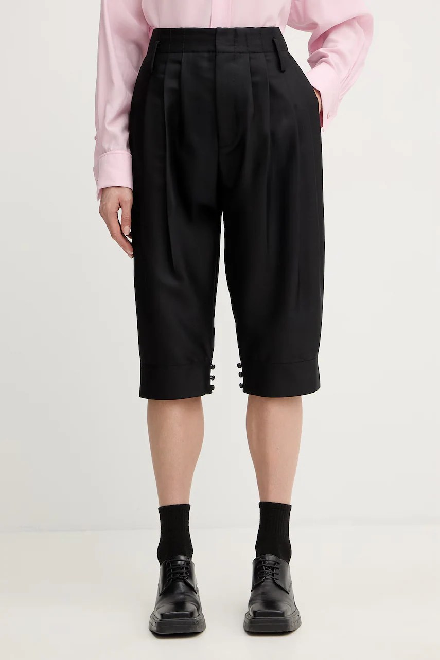 Pantaloni scurți eleganți pentru femei kenzo, din lână Pantaloni scurți eleganți pentru femei kenzo, din lână