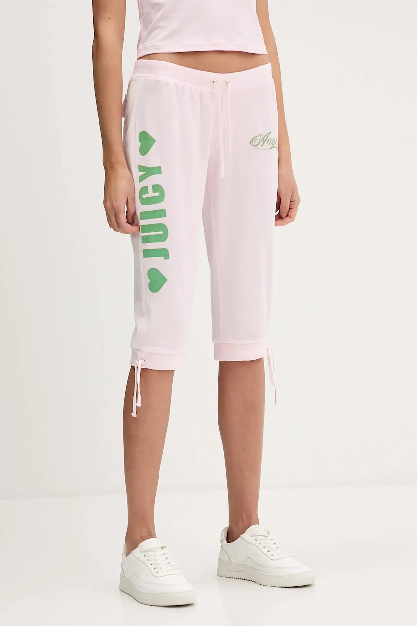 Pantaloni scurți de catifea Angel juicy couture Pantaloni scurți de catifea Angel juicy couture