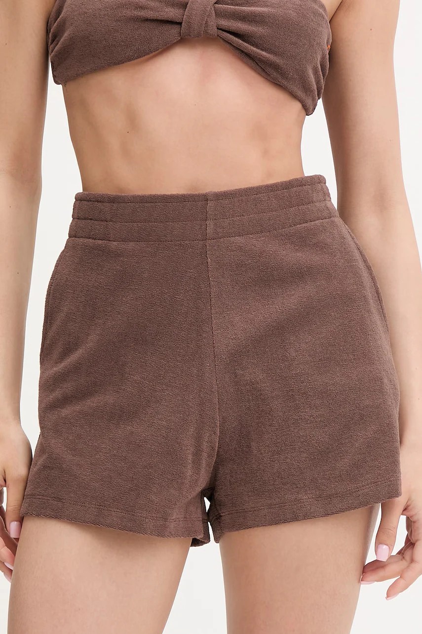 Pantaloni scurți de trening pentru femei perfect moment din bumbac Terry Pantaloni scurți de trening pentru femei perfect moment din bumbac Terry