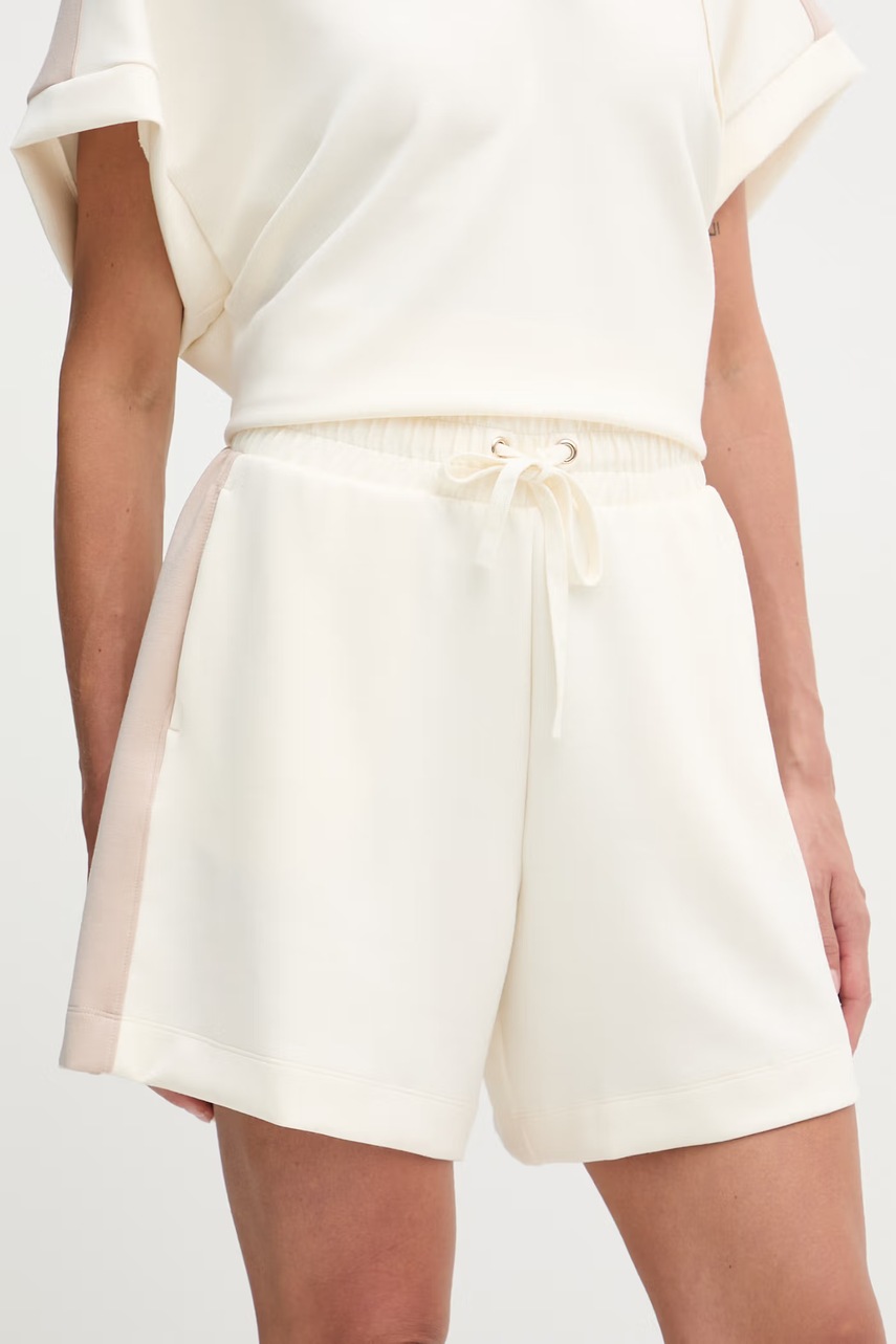 Boss pantaloni scurți de loungewear pentru femei, cu modal mirage_shorts Boss pantaloni scurți de loungewear pentru femei, cu modal mirage_shorts