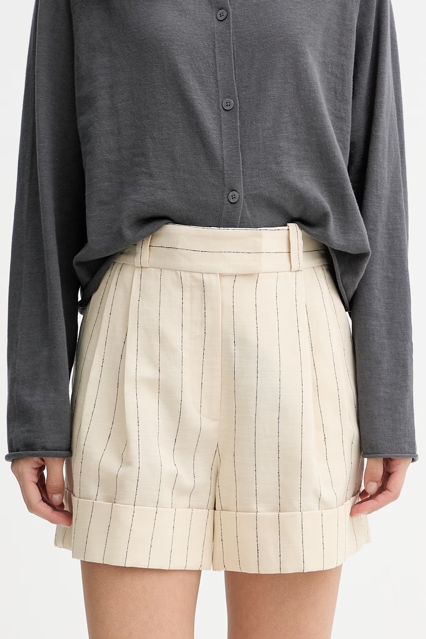 Pantaloni scurți rag & bone pentru femei, din in neila Pantaloni scurți rag & bone pentru femei, din in neila