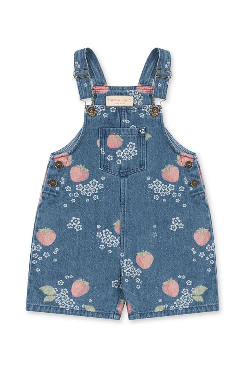 Salopete din denim pentru copii MAGOT OVERALLS GOTS Salopete din denim pentru copii MAGOT OVERALLS GOTS