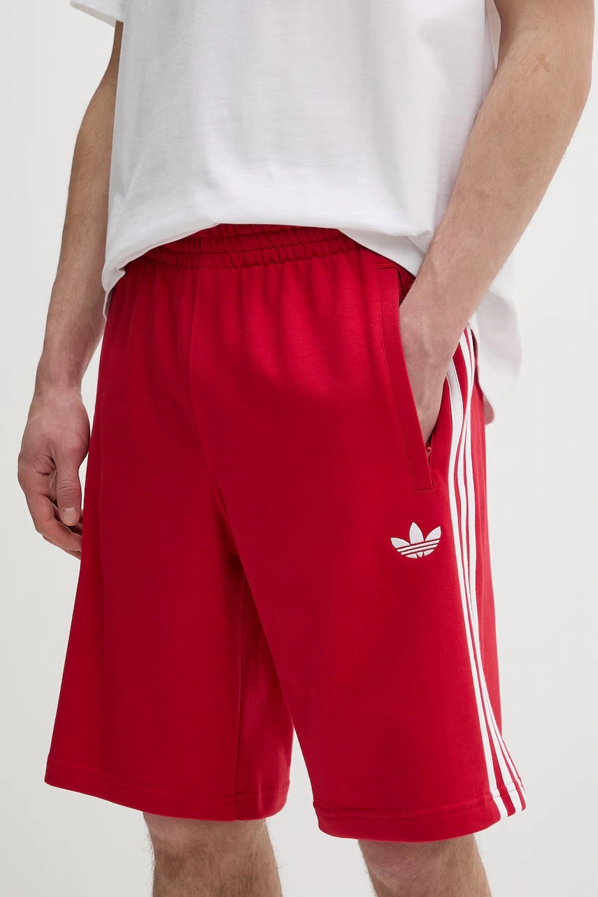 Pantaloni scurți din bumbac adidas originals Pantaloni scurți din bumbac adidas originals