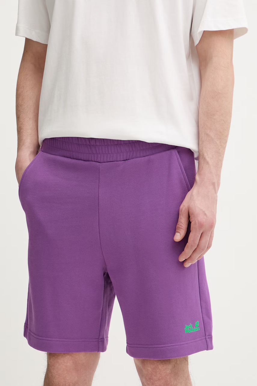 Jack wolfskin pantaloni scurți sport pentru bărbați, din bumbac Celebrate The Paw Jack wolfskin pantaloni scurți sport pentru bărbați, din bumbac Celebrate The Paw