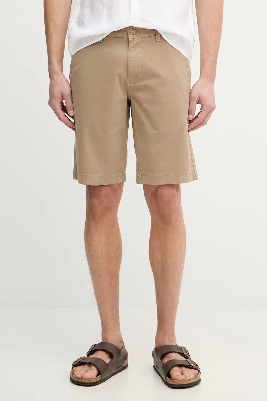 Pantaloni scurți marc o’polo pentru bărbați din bumbac cu elastan Pantaloni scurți marc o’polo pentru bărbați din bumbac cu elastan