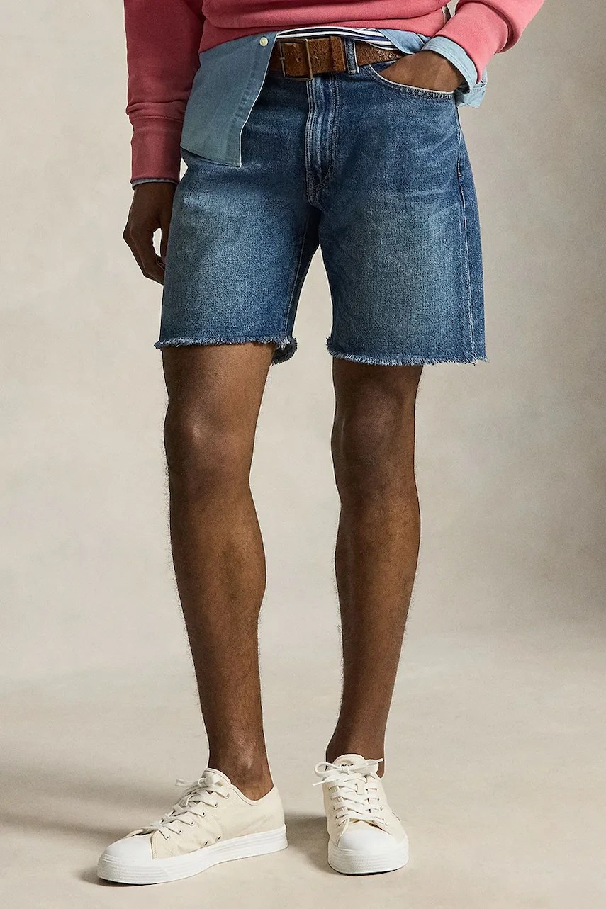 Pantaloni scurți jeans polo ralph lauren Pantaloni scurți jeans polo ralph lauren