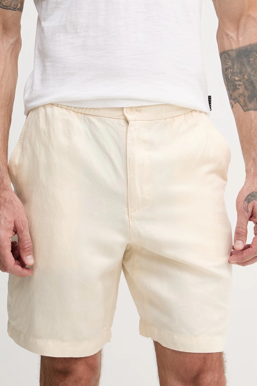 Pantaloni scurți lacoste pentru bărbați, din in Pantaloni scurți lacoste pentru bărbați, din in