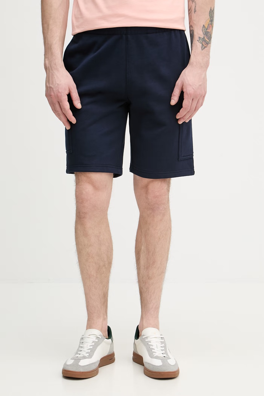 Pantaloni scurți de trening bărbați lacoste din bumbac Pantaloni scurți de trening bărbați lacoste din bumbac