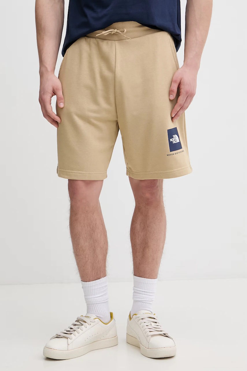 Pantaloni scurți de trening pentru bărbați the north face, cu bumbac LIGHT REGULAR Pantaloni scurți de trening pentru bărbați the north face, cu bumbac LIGHT REGULAR