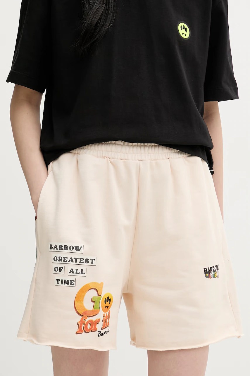 Pantaloni scurți barrow din bumbac Pantaloni scurți barrow din bumbac