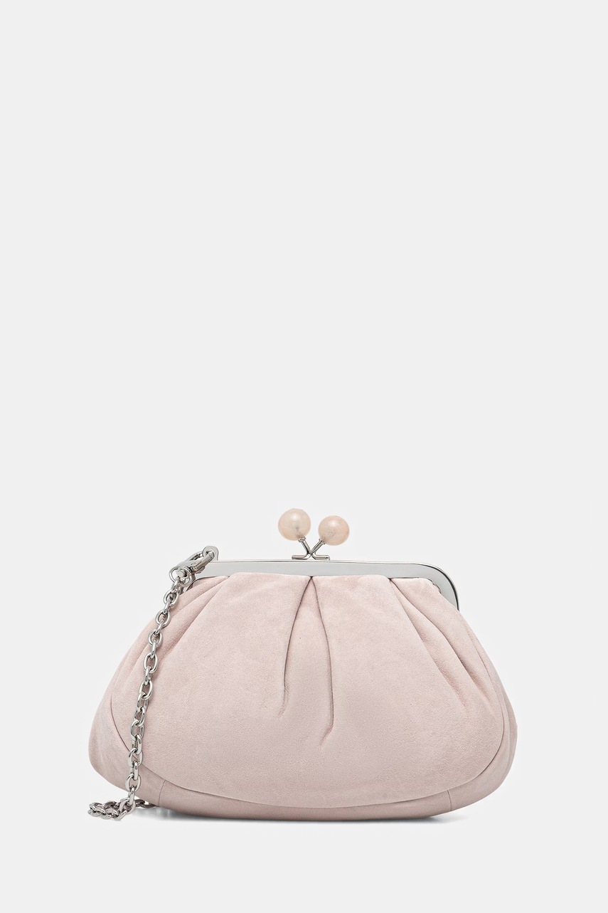 Geantă de mână din piele întoarsă AVALOIS weekend max mara Geantă de mână din piele întoarsă AVALOIS weekend max mara