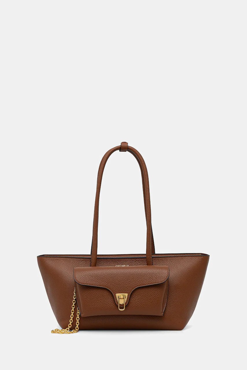 Poșetă piele coccinelle DOUBLE BEAT Poșetă piele coccinelle DOUBLE BEAT