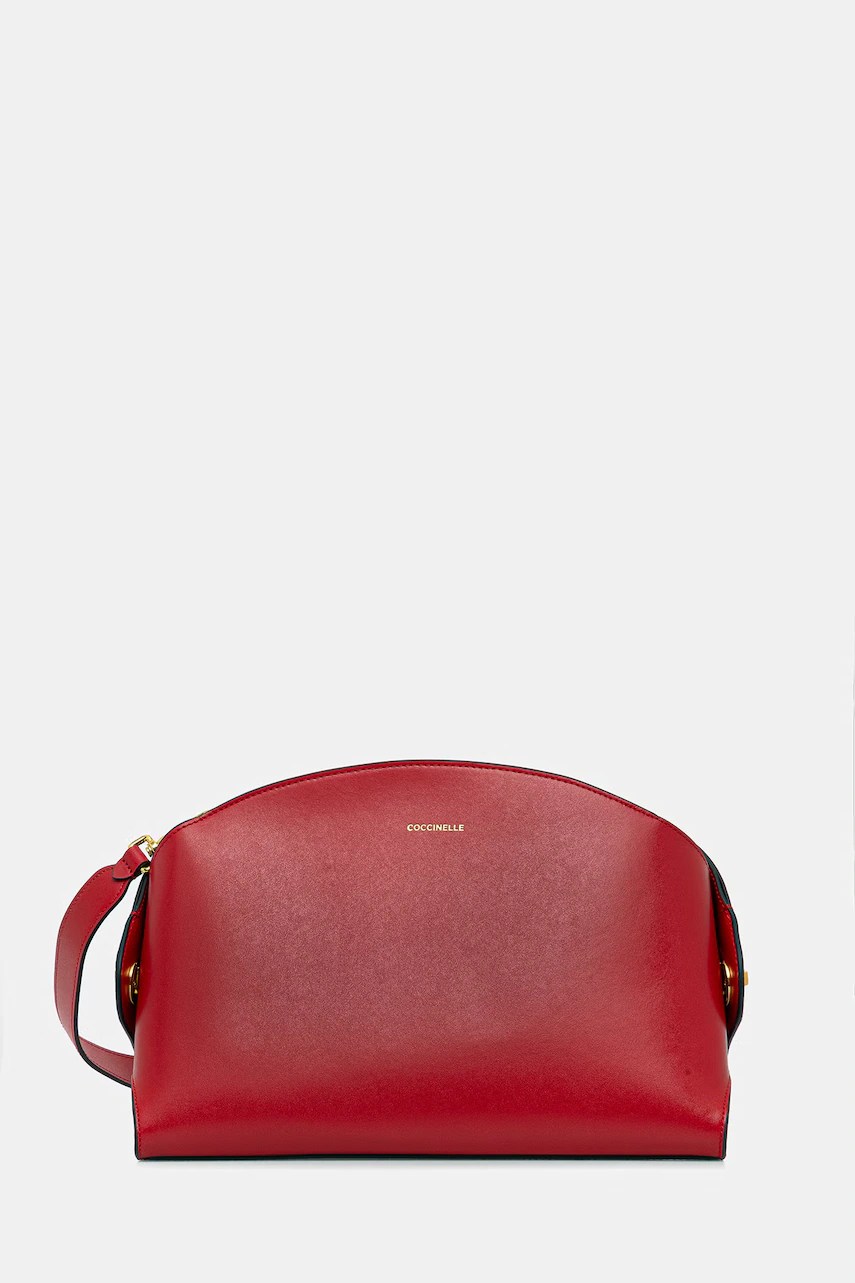 Poșetă de piele coccinelle TYLDE Poșetă de piele coccinelle TYLDE