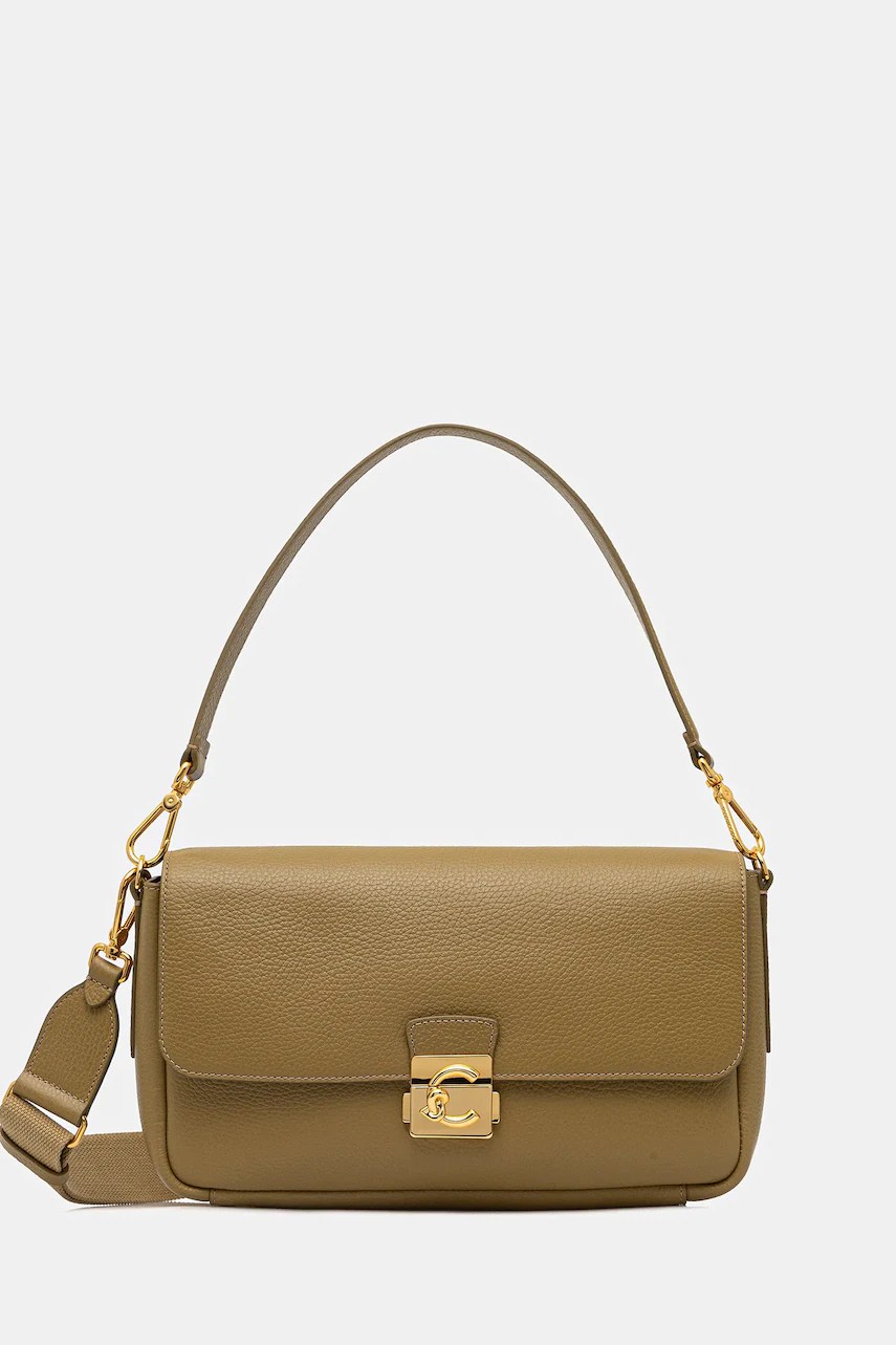 Coccinelle poșetă de piele c-ME LOCK Coccinelle poșetă de piele c-ME LOCK