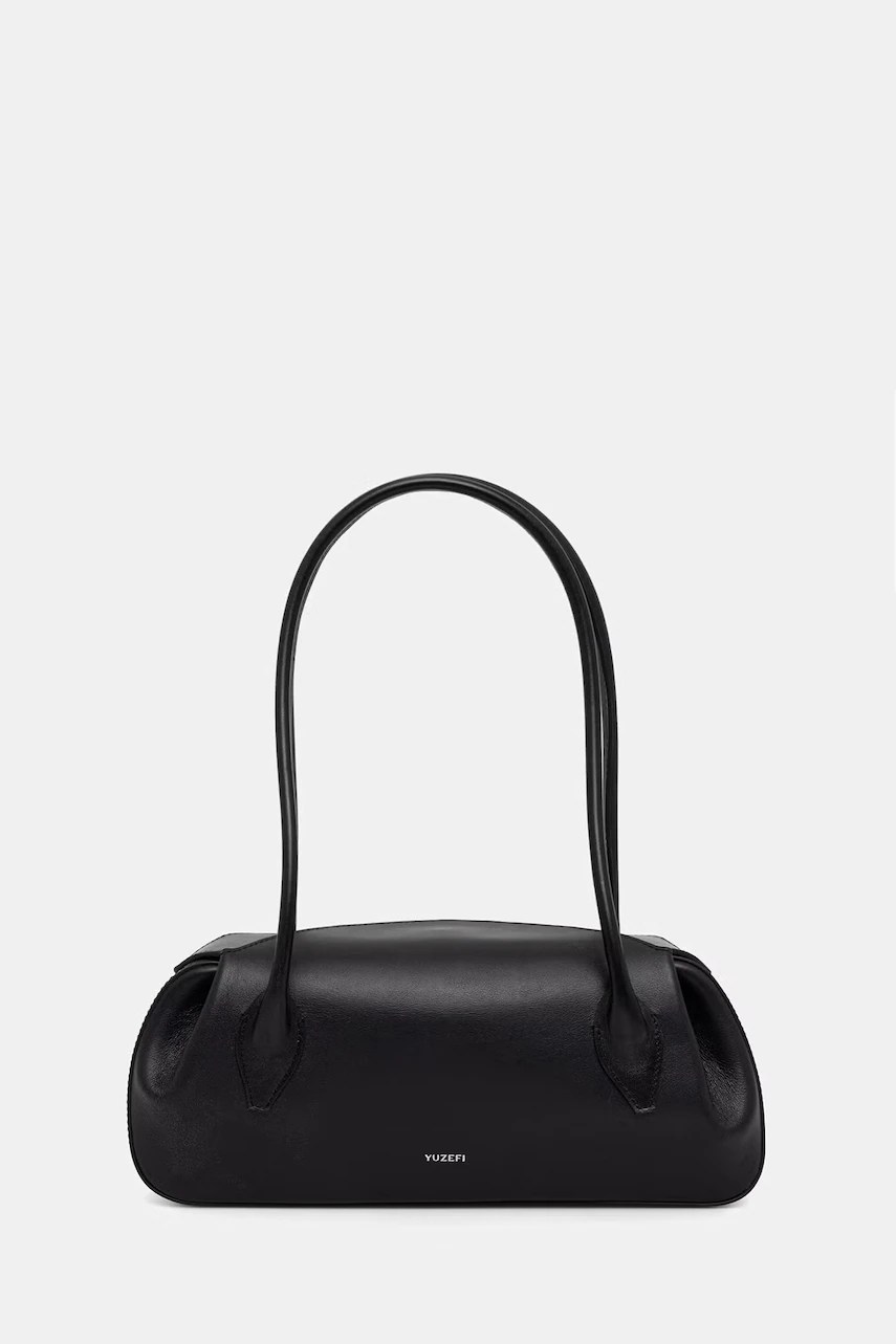 Yuzefi geantă baguette pentru femei, din piele OYSTER SHOULDER BAG Yuzefi geantă baguette pentru femei, din piele OYSTER SHOULDER BAG