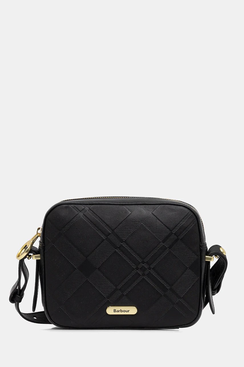 Poșetă de piele barbour Daphne Poșetă de piele barbour Daphne
