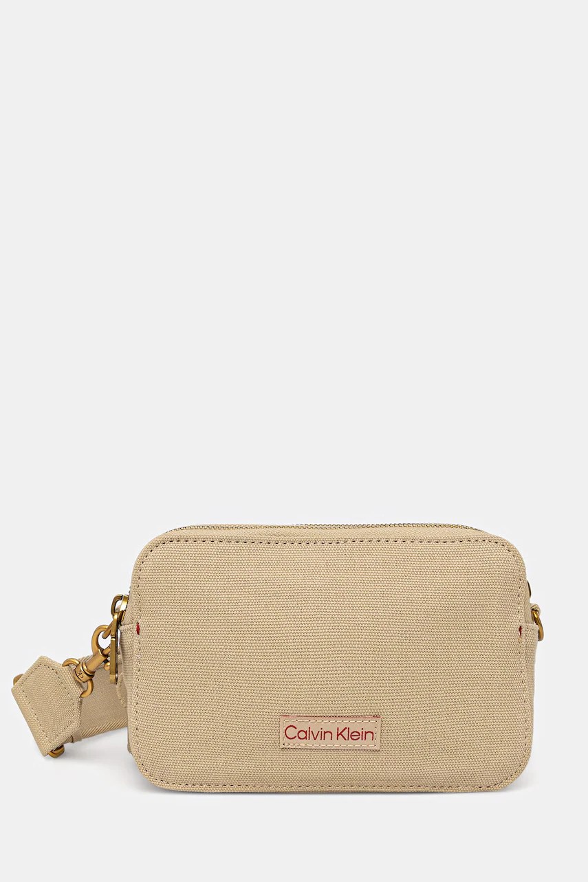 Geantă crossbody calvin klein pentru femei, din bumbac Geantă crossbody calvin klein pentru femei, din bumbac