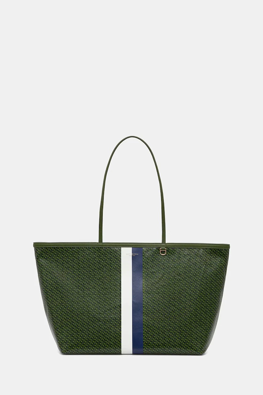 Tory burch tote bag pentru femei, cu imitație de piele The Racer Tory burch tote bag pentru femei, cu imitație de piele The Racer