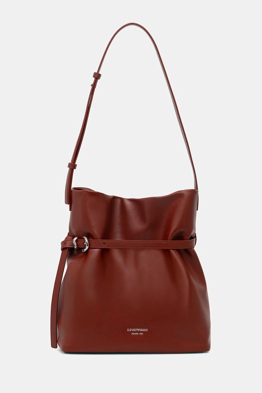 Geantă shopper emporio armani pentru femei, din piele Geantă shopper emporio armani pentru femei, din piele