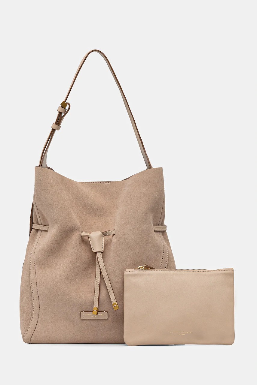 Geantă de mână din piele întoarsă SIENNA de la gianni chiarini Geantă de mână din piele întoarsă SIENNA de la gianni chiarini