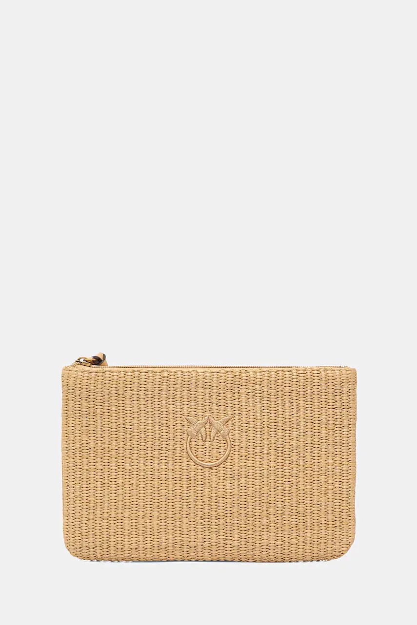 Borsetă pentru femei împletită pinko Borsetă pentru femei împletită pinko