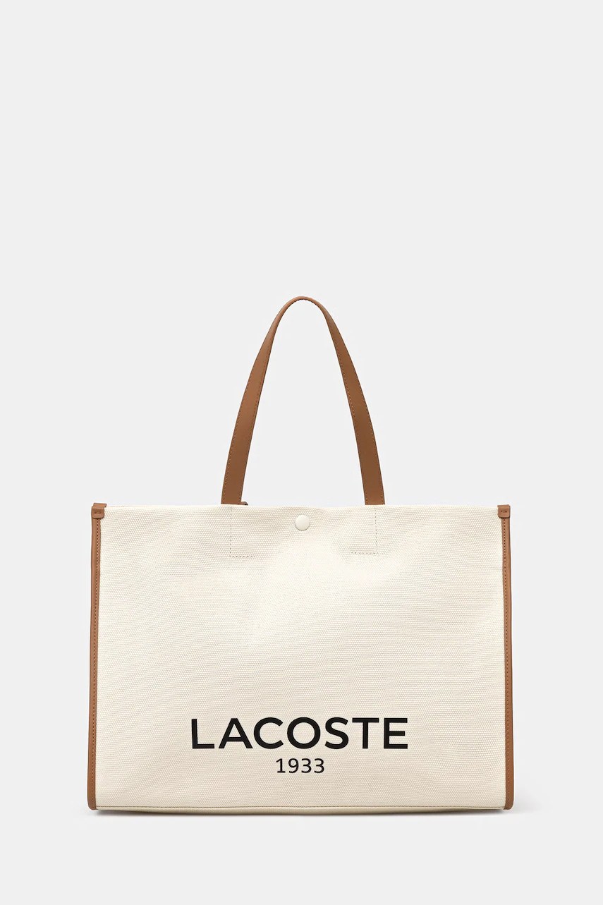 Geantă tote lacoste pentru femei, din bumbac Geantă tote lacoste pentru femei, din bumbac