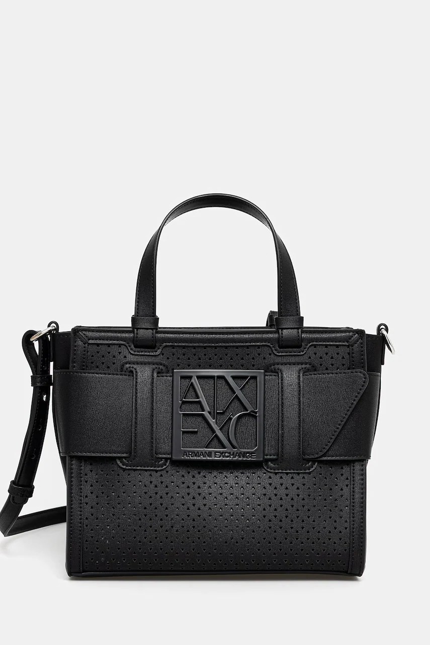 Geantă crossbody armani exchange pentru femei cu imitație de piele Geantă crossbody armani exchange pentru femei cu imitație de piele