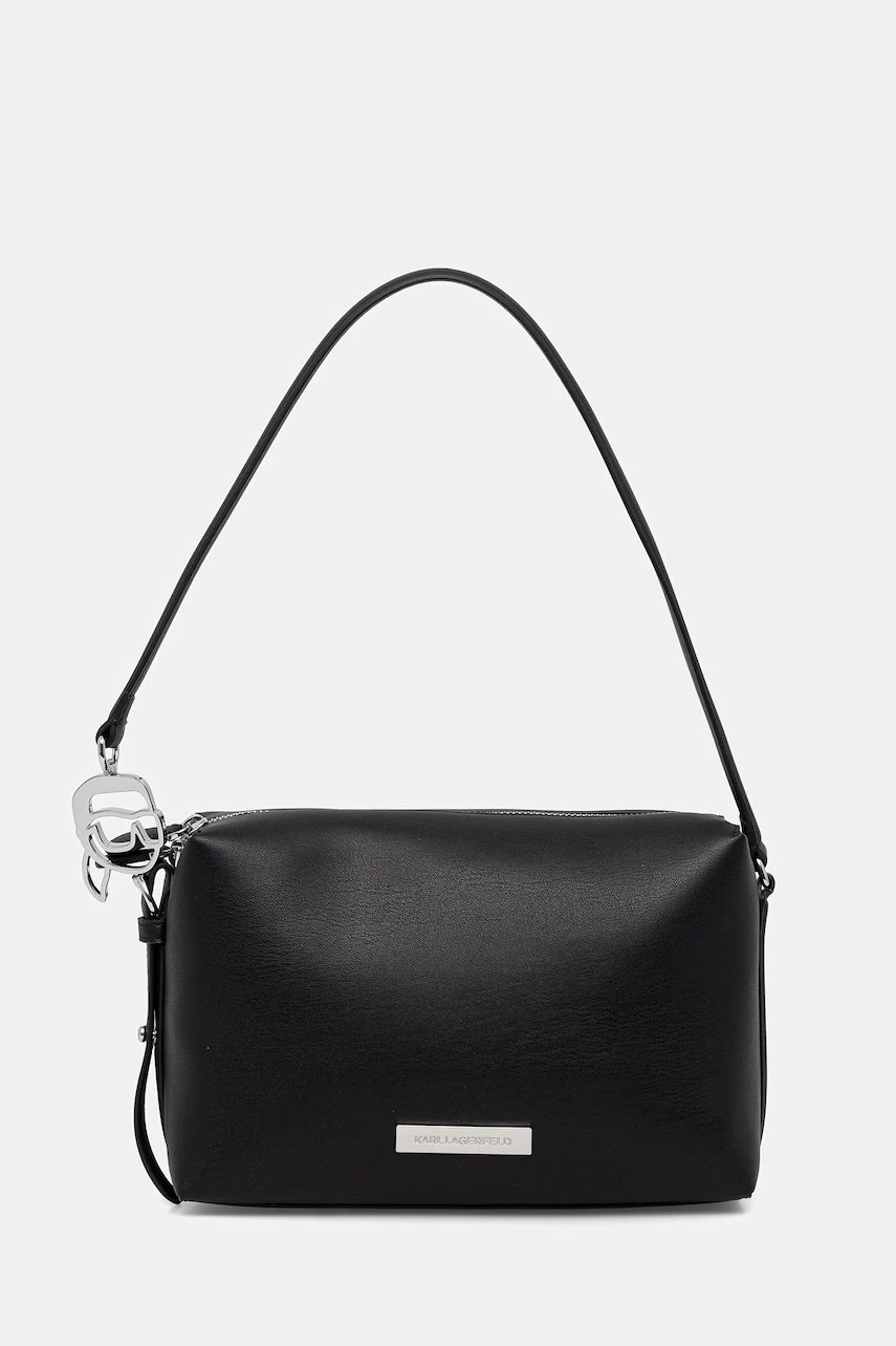 Geantă hobo pentru femei karl lagerfeld, imitație de piele IKON Geantă hobo pentru femei karl lagerfeld, imitație de piele IKON