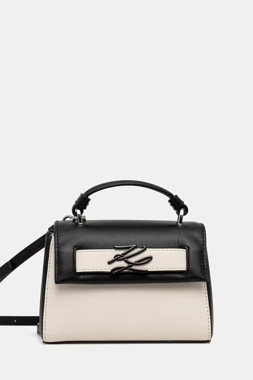 Geantă crossbody de damă din piele karl lagerfeld k/AUTOGRAPH Geantă crossbody de damă din piele karl lagerfeld k/AUTOGRAPH