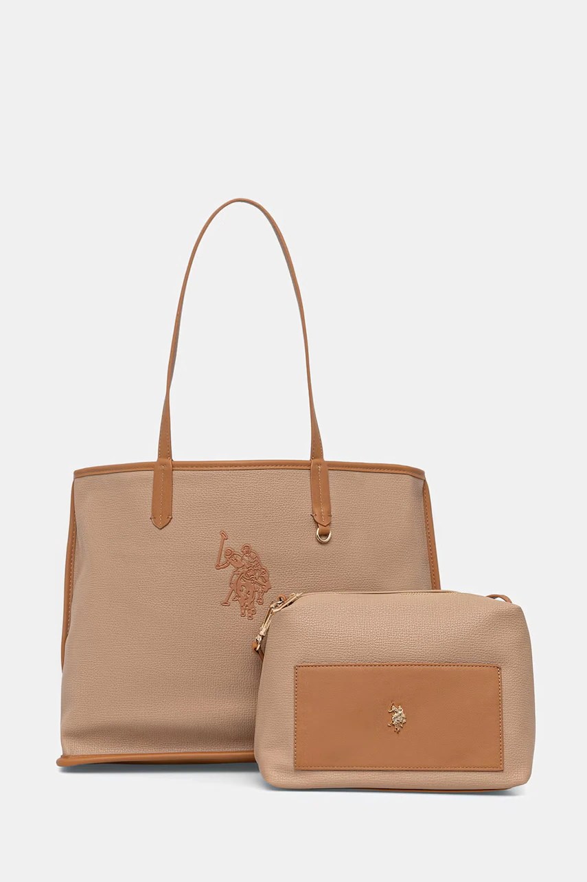 Geantă shopper de damă u.s. polo assn. cu imitație de piele SURREY Geantă shopper de damă u.s. polo assn. cu imitație de piele SURREY