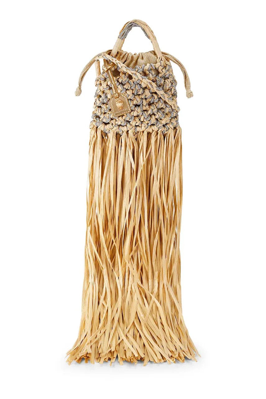 Kurt geiger london geantă pentru femei tip sac Mini Macrame Crystal Kurt geiger london geantă pentru femei tip sac Mini Macrame Crystal