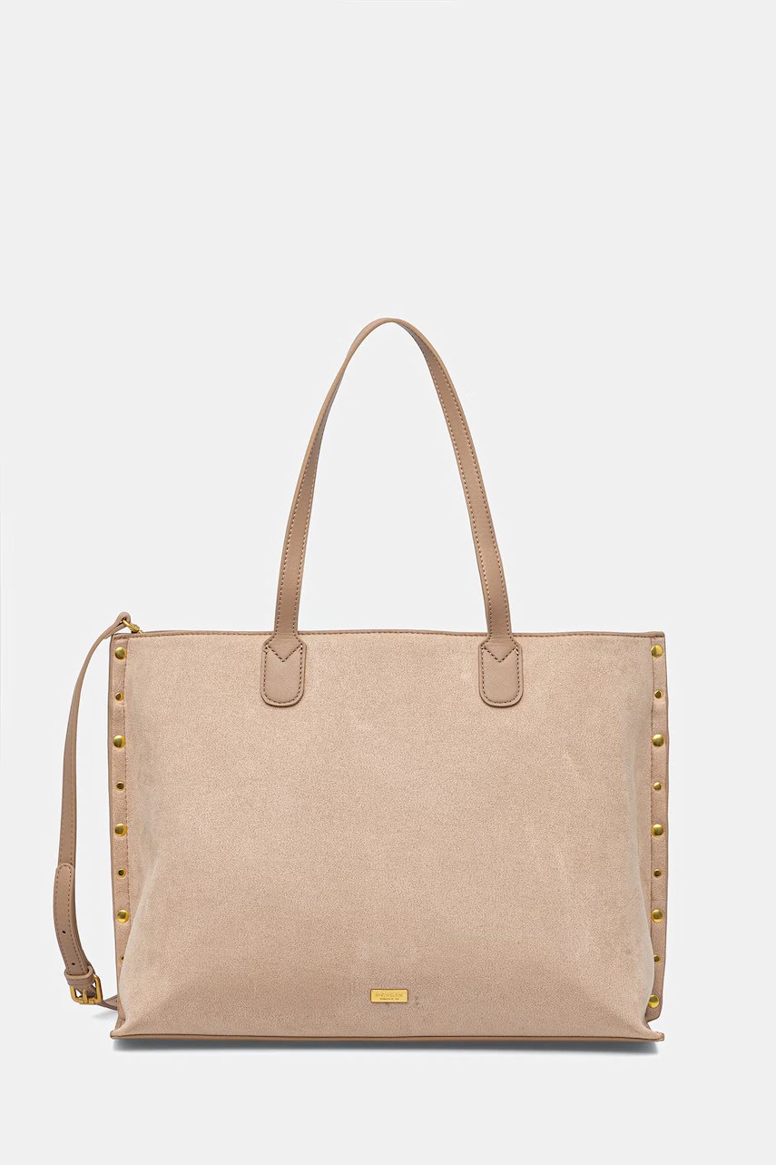 Geantă shopper morgan pentru femei, cu imitație de piele întoarsă Geantă shopper morgan pentru femei, cu imitație de piele întoarsă