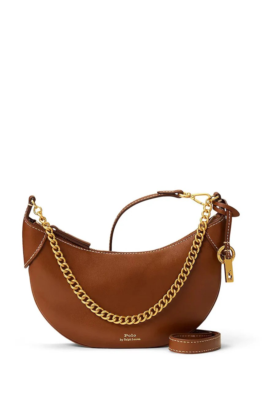 Geantă crossbody pentru femei polo ralph lauren, din piele Geantă crossbody pentru femei polo ralph lauren, din piele