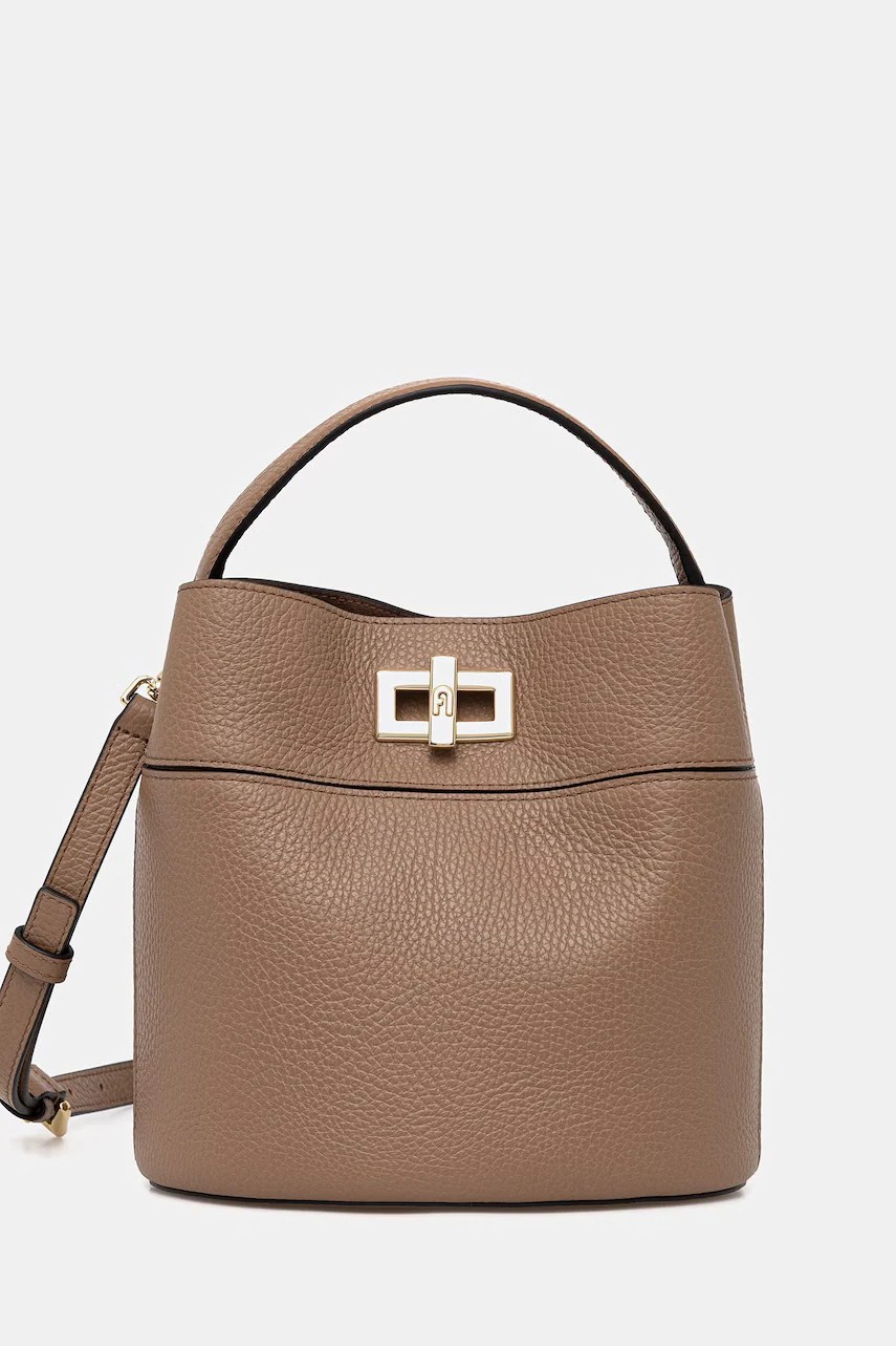Furla geantă tip sac crossbody pentru femei din piele Amelia Mini Bucket Bag Furla geantă tip sac crossbody pentru femei din piele Amelia Mini Bucket Bag