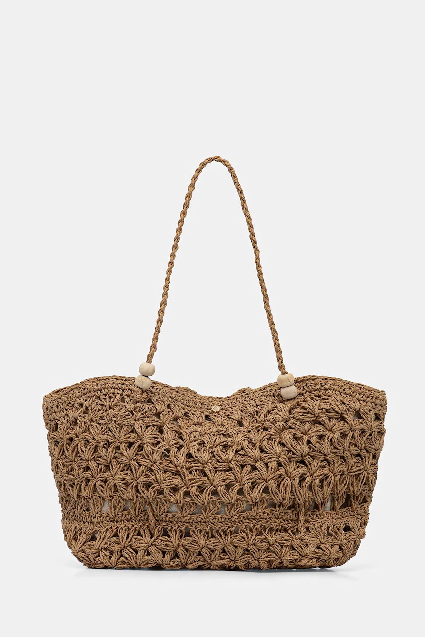 Geantă de plajă împletită pentru damă hoss intropia Geantă de plajă împletită pentru damă hoss intropia