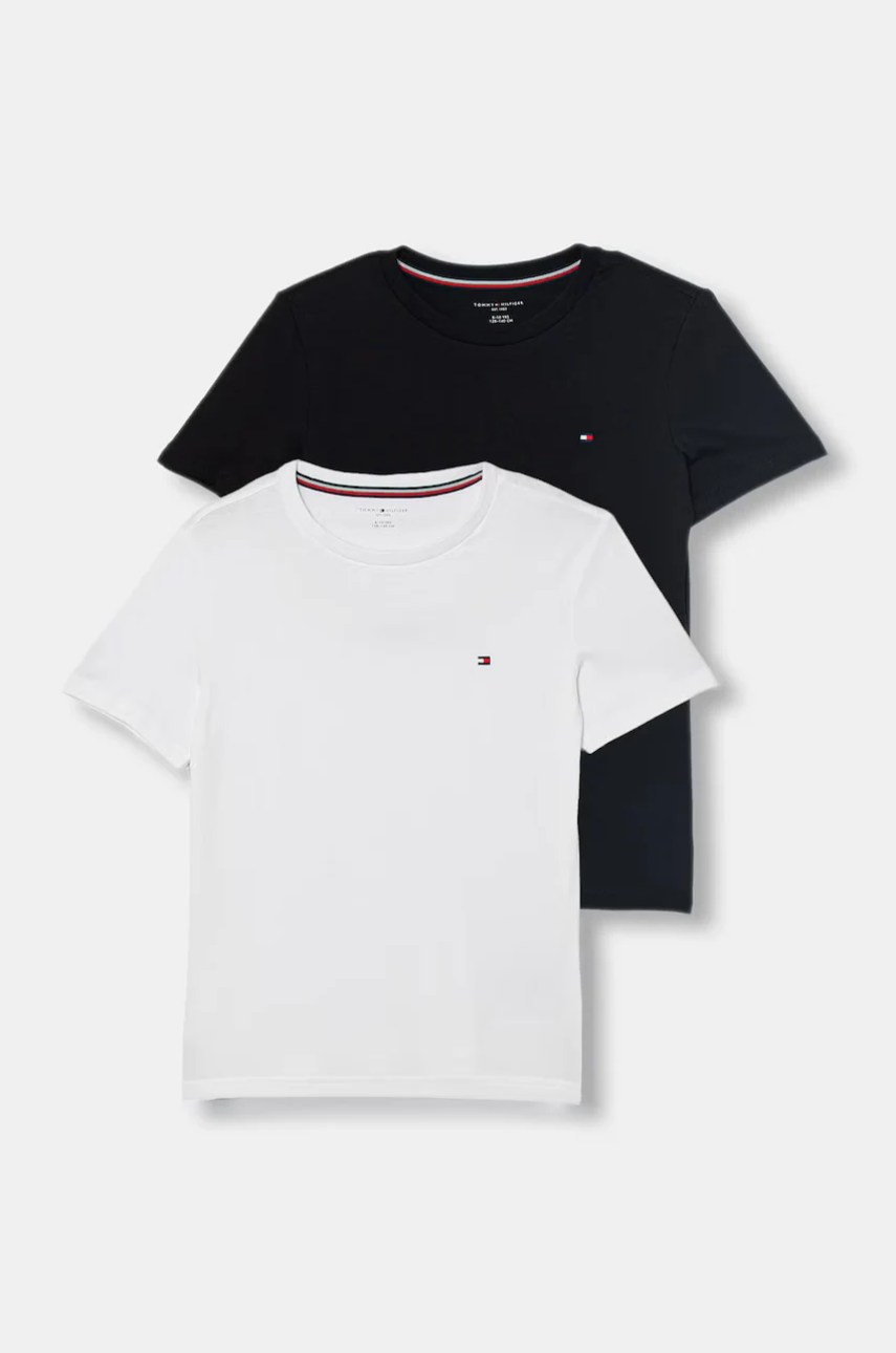 Tricou de bumbac pentru copii tommy hilfiger 2-pack Tricou de bumbac pentru copii tommy hilfiger 2-pack