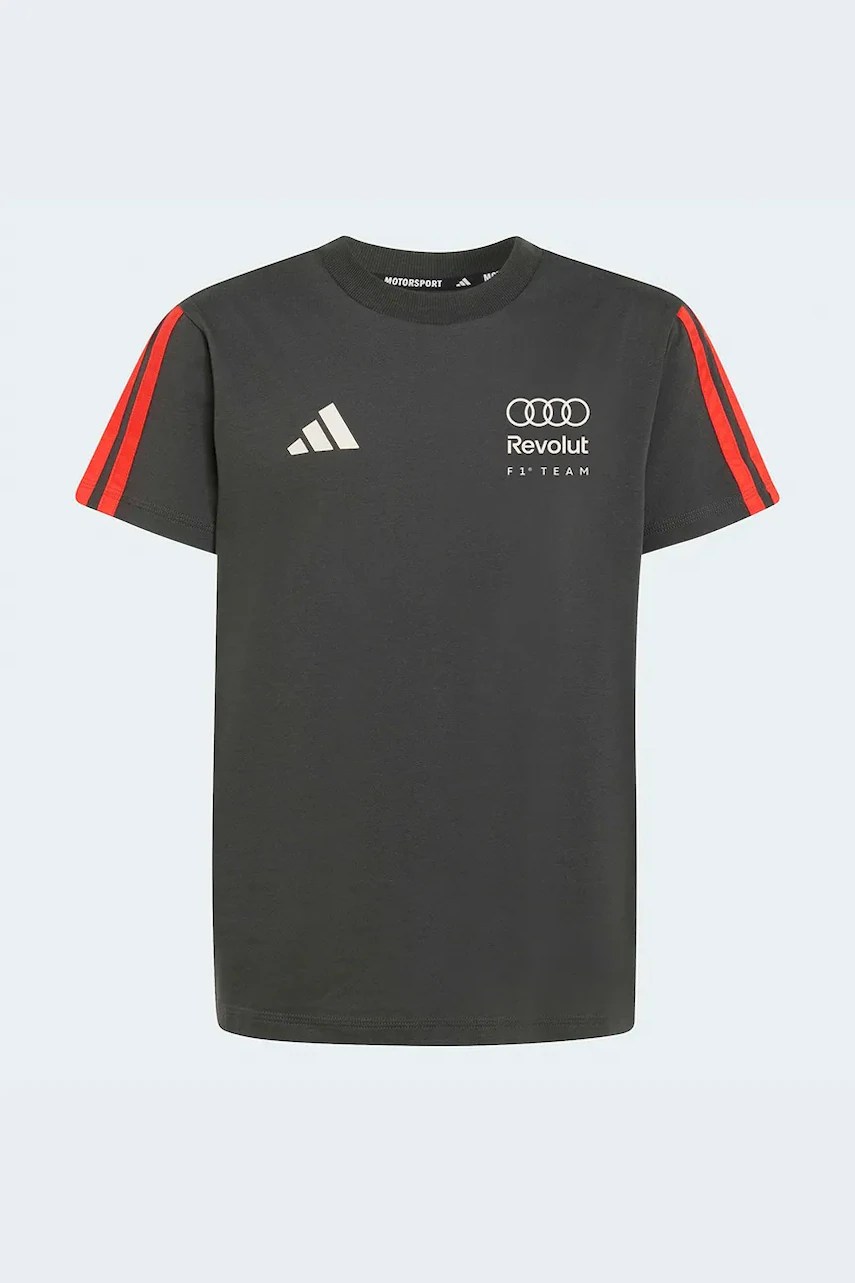 Tricou adidas performance pentru băieți, din bumbac AUDI Tricou adidas performance pentru băieți, din bumbac AUDI
