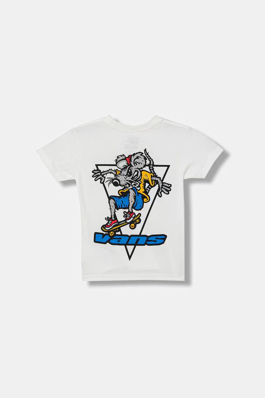 Tricou băieți vans din bumbac Tricou băieți vans din bumbac