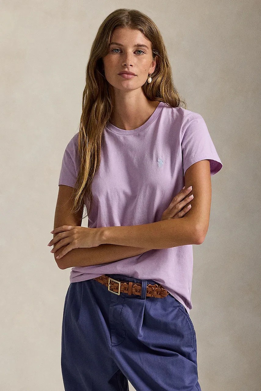Tricou polo ralph lauren pentru femei, din bumbac Tricou polo ralph lauren pentru femei, din bumbac